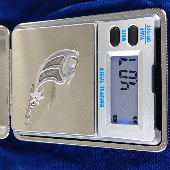 Wind Star Sterling Silver Dangle Earrings Hook Style - Picture 8 of 12